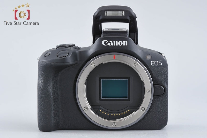 "Count 1,000" Canon EOS R50 Black 24.2 MP RF-S 18-45 IS STM Lens