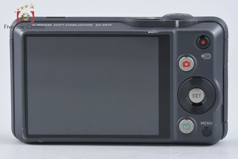 Casio HIGH SPEED EXILIM EX-ZR10 Silver 12.1 MP Digital Camera w/ Box from Japan