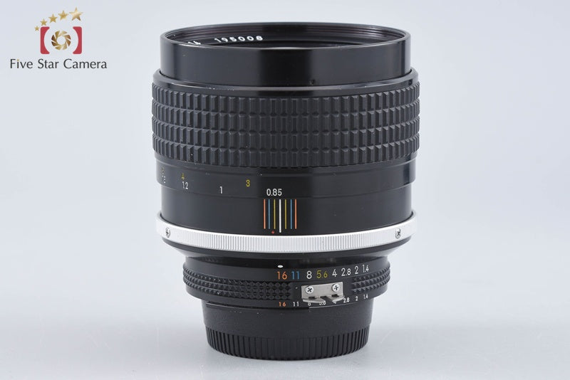 Nikon Ai-S NIKKOR 85mm f/1.4