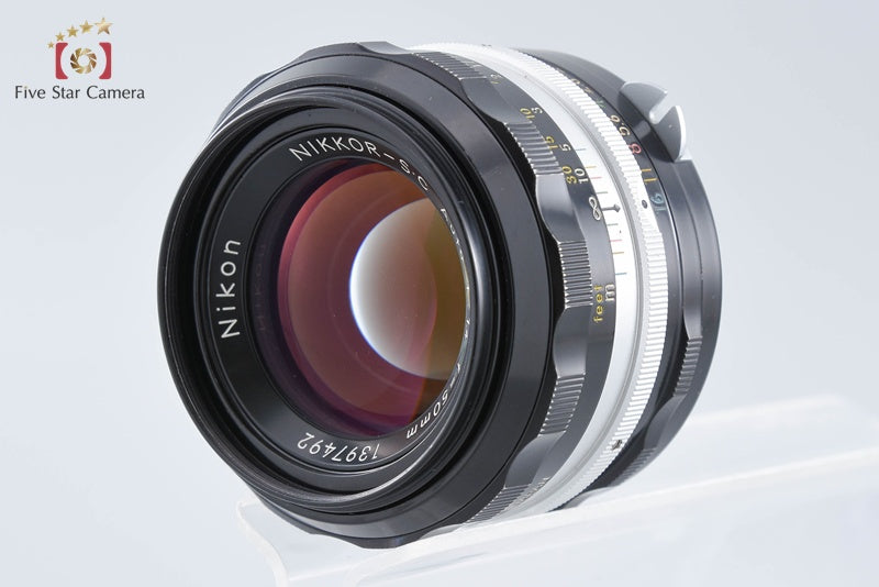 Nikon NIKKOR-S.C Auto 50mm f/1.4 Non Ai Lens from Japan