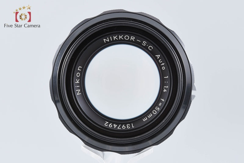 Nikon NIKKOR-S.C Auto 50mm f/1.4 Non Ai Lens from Japan