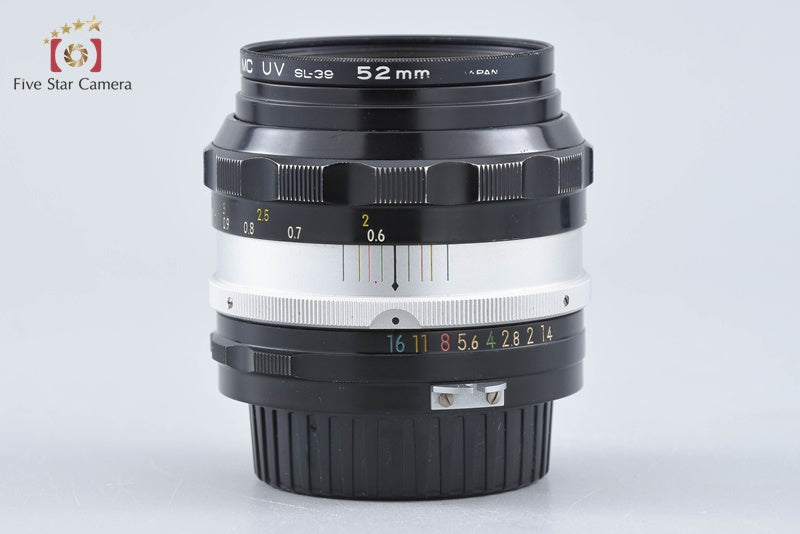 Nikon NIKKOR-S.C Auto 50mm f/1.4 Non Ai Lens from Japan