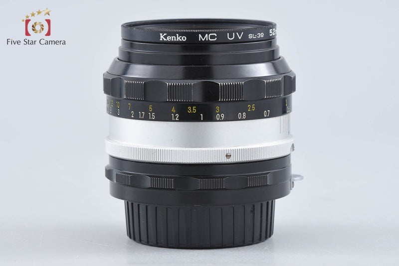 Nikon NIKKOR-S.C Auto 50mm f/1.4 Non Ai Lens from Japan