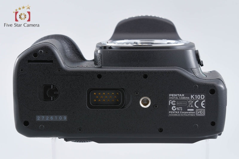 "Count 1,392" PENTAX K10D 10.2 MP DSLR Camera 18-55 Lens w/ D-BG2 Battery Grip