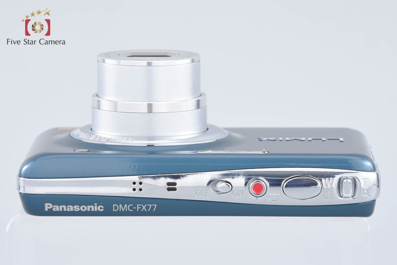 Panasonic LUMIX DMC-FX77 Blue 12.1 MP Digital Camera [Japanese Language Only]