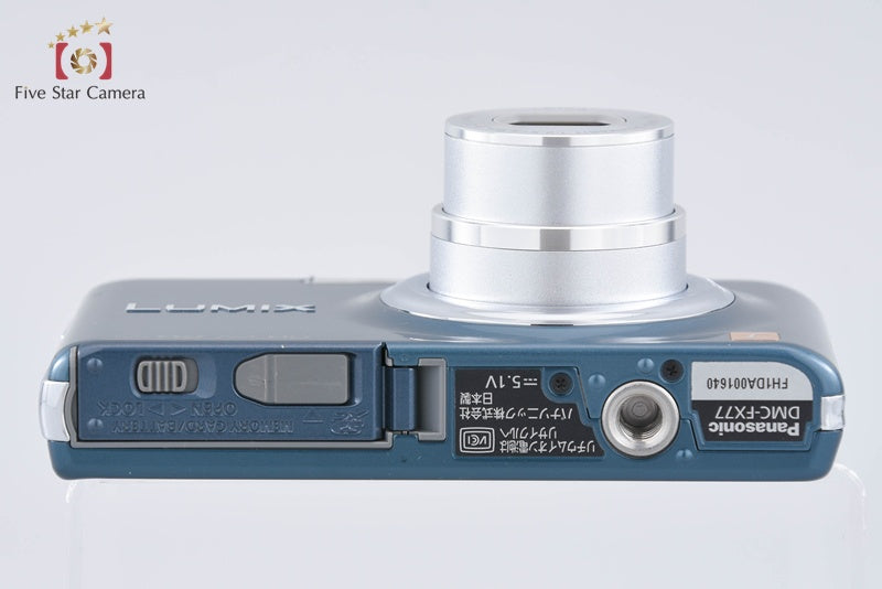 Panasonic LUMIX DMC-FX77 Blue 12.1 MP Digital Camera [Japanese Language Only]