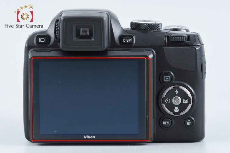 Nikon COOLPIX P90 Black 12.1 MP Digital Camera w/ Box from Japan