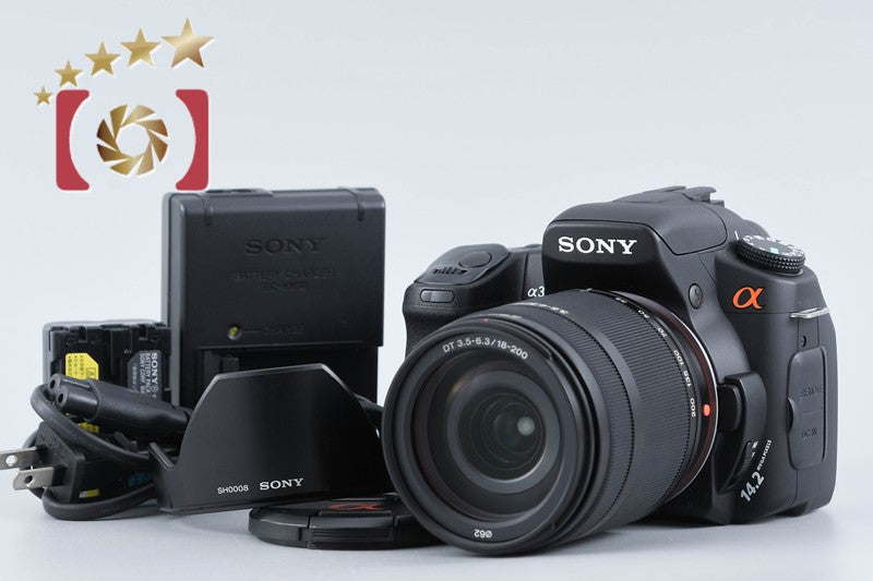 Sony α350 DSLR-A350 14.2 MP 18-200 Lens [Japanese Language Only] from Japan