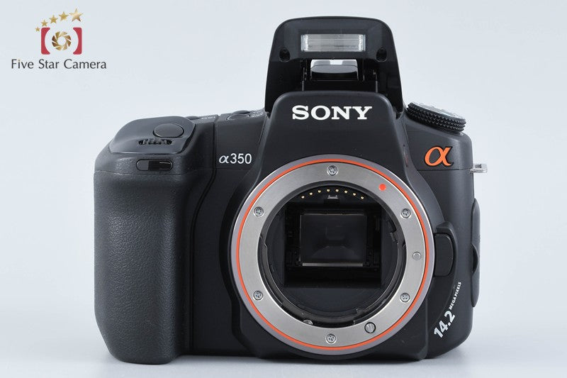 Sony α350 DSLR-A350 14.2 MP 18-200 Lens [Japanese Language Only] from Japan