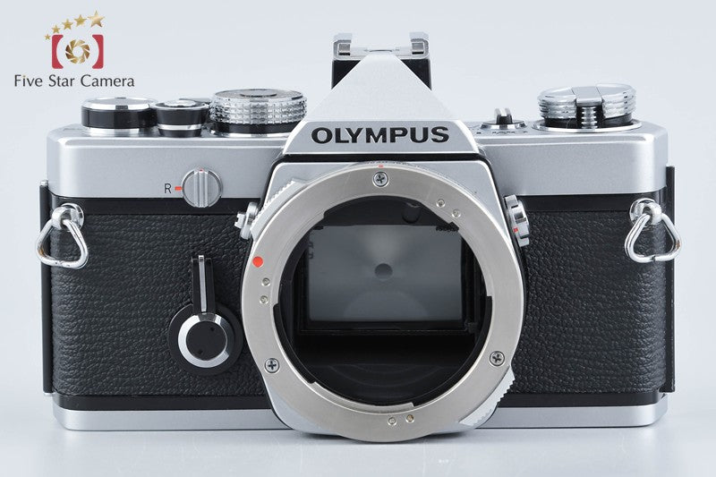Olympus OM-1 Silver 35mm SLR Film Camera Body from Japan