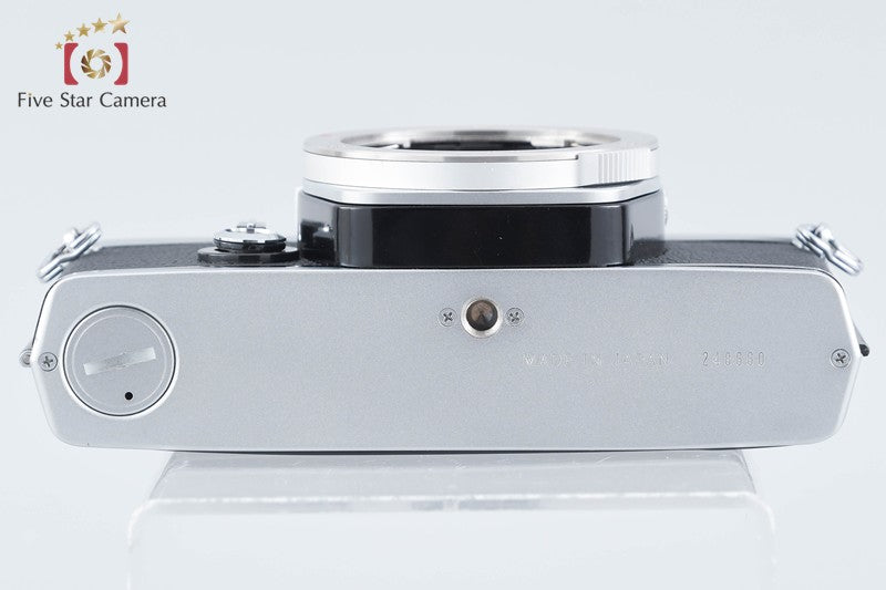 Olympus OM-1 Silver 35mm SLR Film Camera Body from Japan