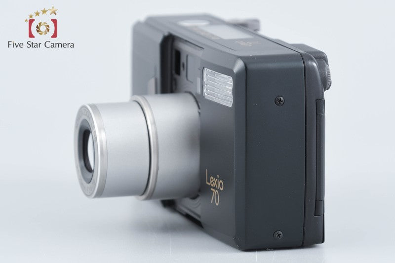 Konica Lexio 70 Black Edition 35mm Point & Shoot Film Camera from Japan