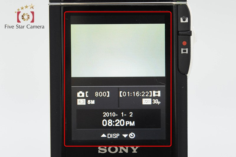 Sony bloggie MHS-PM5 Violet Mobile HD Snap Camera from Japan