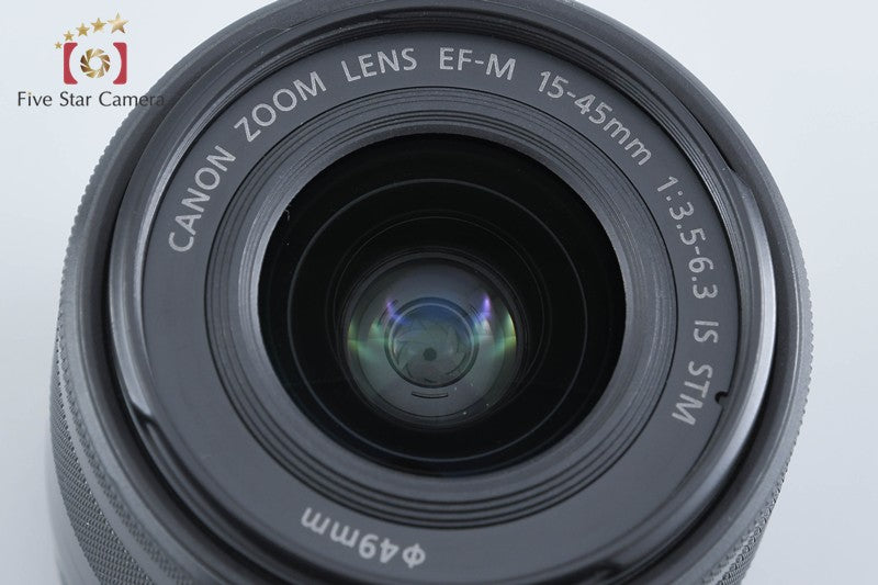 Canon EF-M 15-45mm f/3.5-6.3 IS STM Black from Japan