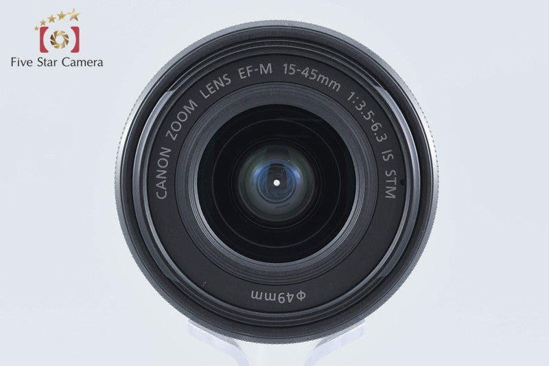 Canon EF-M 15-45mm f/3.5-6.3 IS STM Black from Japan