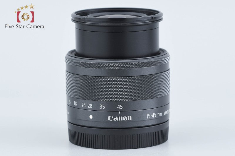 Canon EF-M 15-45mm f/3.5-6.3 IS STM Black from Japan