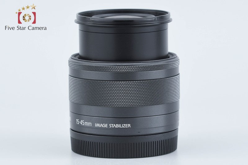 Canon EF-M 15-45mm f/3.5-6.3 IS STM Black from Japan