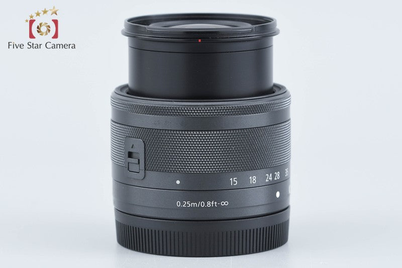Canon EF-M 15-45mm f/3.5-6.3 IS STM Black from Japan