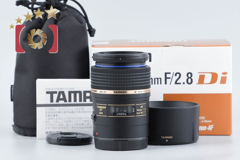 Tamron 272E SP AF 90mm f/2.8 Di MACRO for Canon w/ Box from Japan