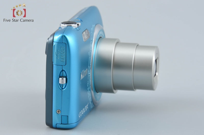 Nikon COOLPIX S3500 Oriental Blue 20.0 MP Digital Camera from Japan