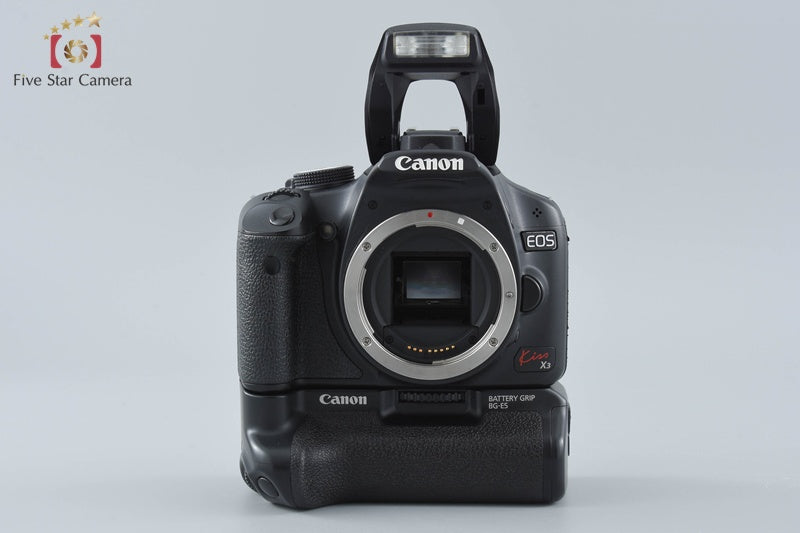 Canon EOS Kiss X3 / Rebel T1i / 500D 15.1 MP + BG-E5 Battery Grip from Japan
