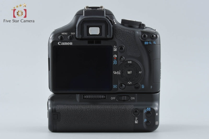 Canon EOS Kiss X3 / Rebel T1i / 500D 15.1 MP + BG-E5 Battery Grip from Japan