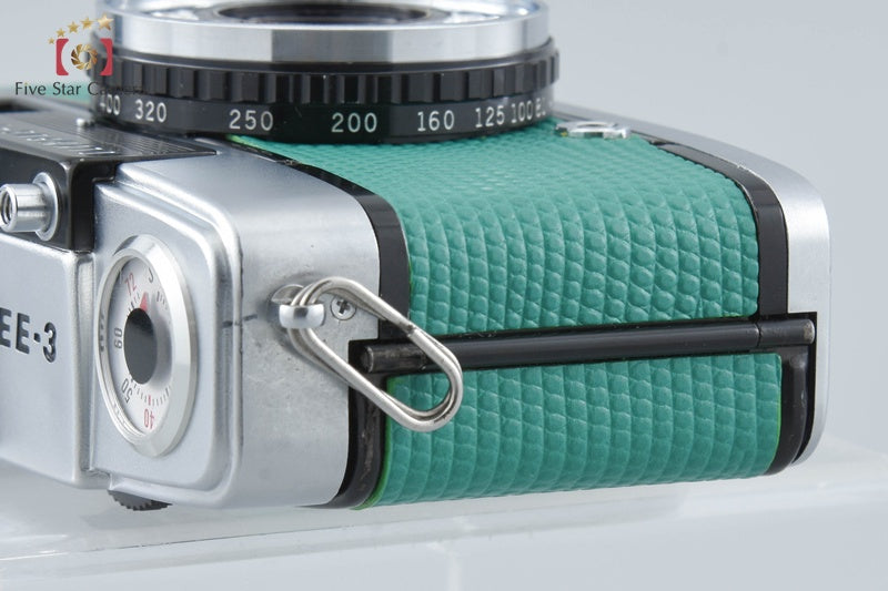 Olympus PEN EE-3 Light Green 35mm Film Camera D.Zuiko 28mm f/3.5 from Japan