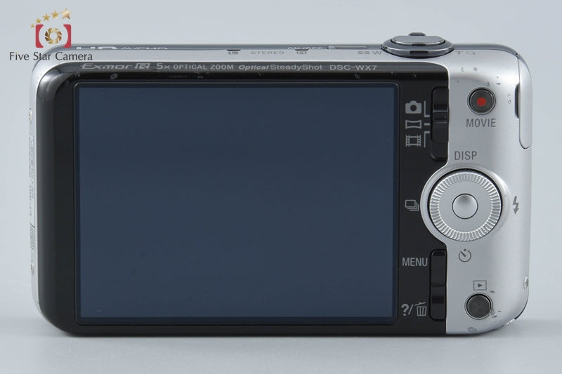 Sony Cyber-shot DSC-WX7 Silver Digital Camera[Japanese Language Only] from Japan