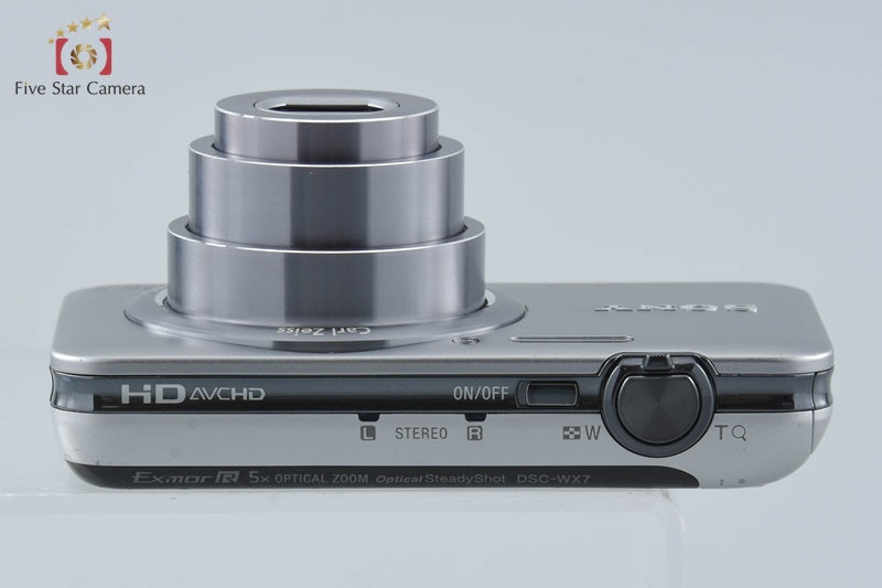 Sony Cyber-shot DSC-WX7 Silver Digital Camera[Japanese Language Only] from Japan