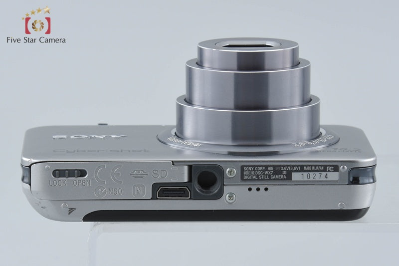 Sony Cyber-shot DSC-WX7 Silver Digital Camera[Japanese Language Only] from Japan