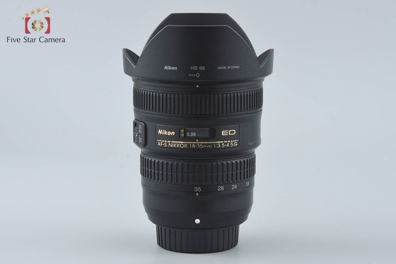 Nikon AF-S NIKKOR 18-35mm f/3.5-4.5 G ED from Japan