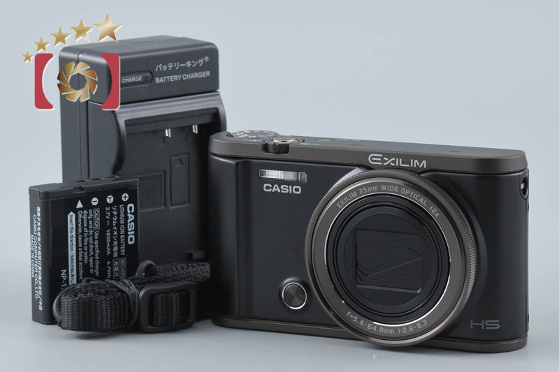 Casio HIGH SPEED EXILIM EX-ZR3000 Black 12.1MP Digital Camera from Japan