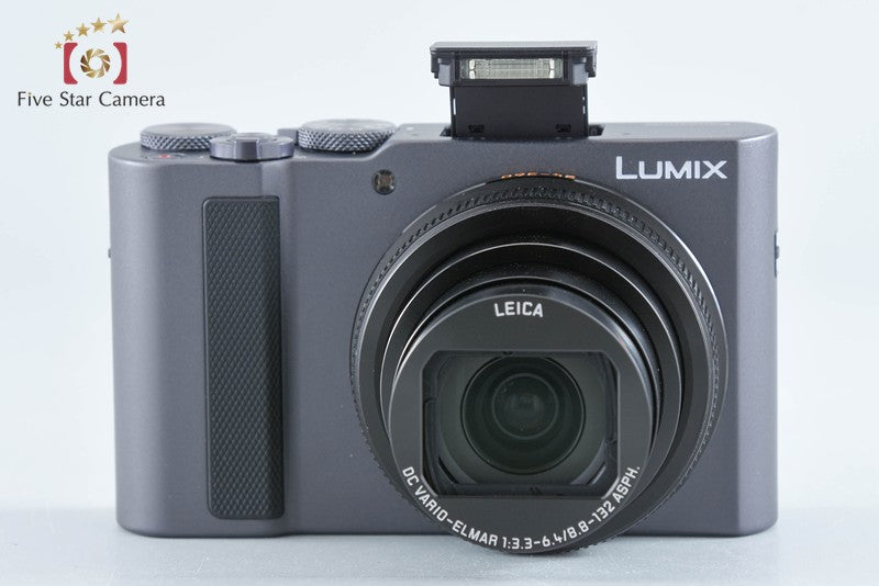 Panasonic LUMIX DC-TX3 Graphite Silver 20.1 MP Digital Camera w/ Box from Japan