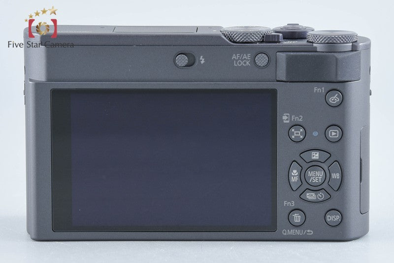Panasonic LUMIX DC-TX3 Graphite Silver 20.1 MP Digital Camera w/ Box from Japan