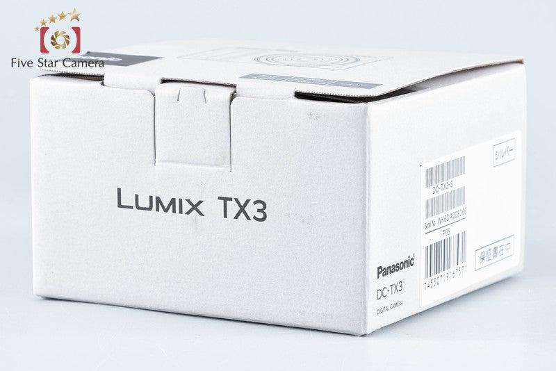 Panasonic LUMIX DC-TX3 Graphite Silver 20.1 MP Digital Camera w/ Box from Japan
