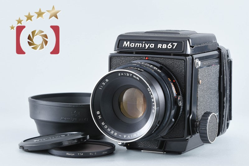 Mamiya RB67 PRO Medium Format Film Camera + SEKOR NB 127mm f/3.8 from Japan