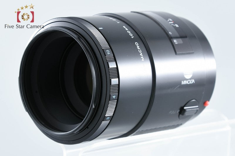 Minolta AF MACRO 100mm f/2.8 Early Model for Sony / Minolta A Mount from Japan