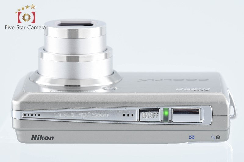 Nikon COOLPIX S600 Titanium Silver 10.0 MP Digital Camera from Japan