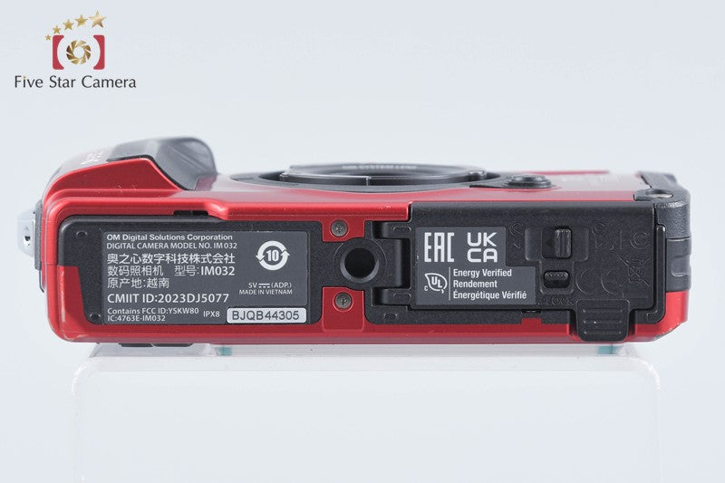 OM SYSTEM Olympus Tough TG-7 Red 12.0 MP Digital Camera w/ Box from Japan