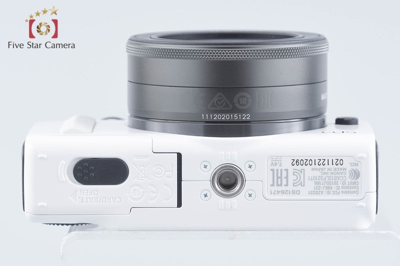 Canon EOS M2 White 18.0 MP Digital Mirrorless Camera EF-M 22mm Lens from Japan