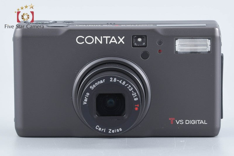 CONTAX TVS DIGITAL Titanium Black 5.0 MP Digital Camera from Japan