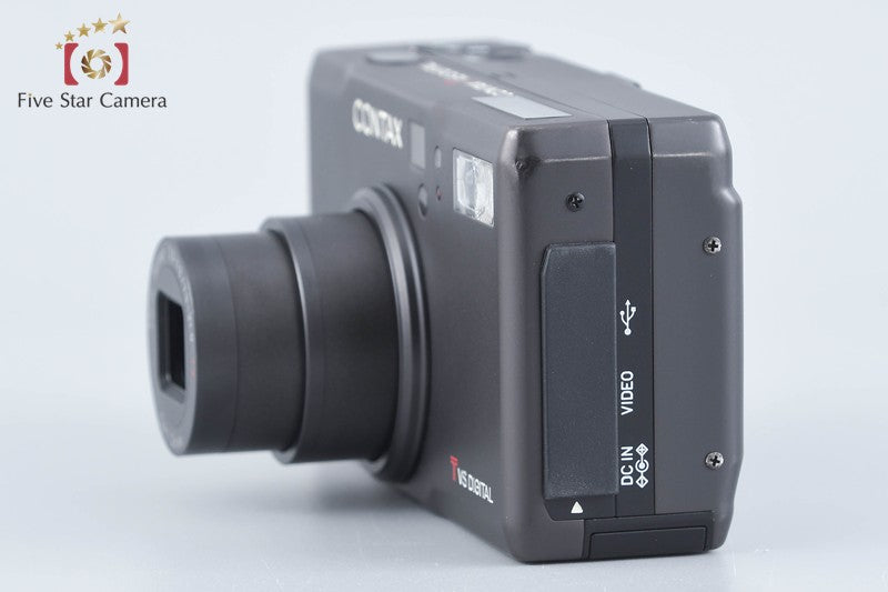 CONTAX TVS DIGITAL Titanium Black 5.0 MP Digital Camera from Japan