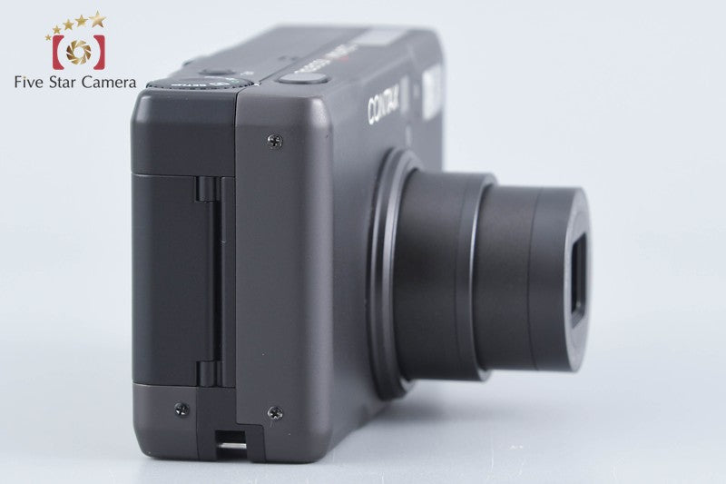 CONTAX TVS DIGITAL Titanium Black 5.0 MP Digital Camera from Japan