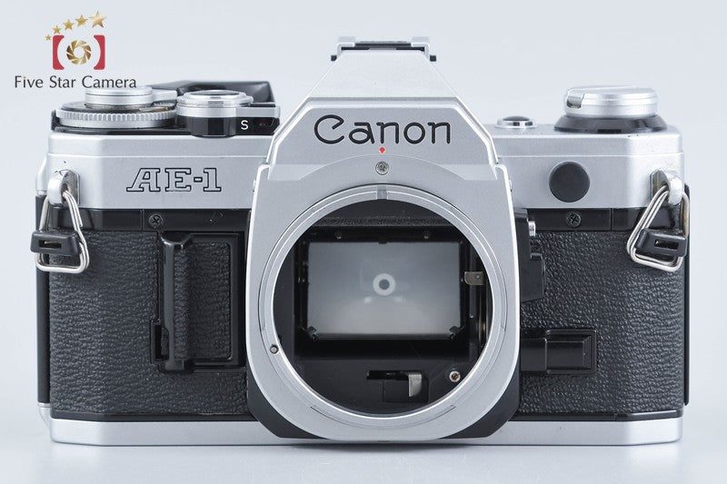 Canon AE-1 Silver 35mm SLR Film Camera Body from Japan