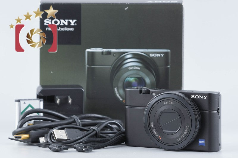 Sony Cyber-Shot DSC-RX100 20.2MP Digital Camera [Multiple Languages] from Japan