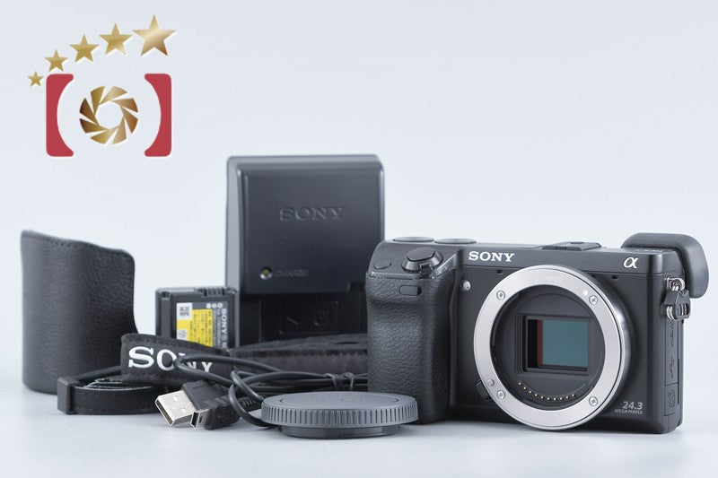 Sony α NEX-7 Black 24.3 MP Digital Camera Body [Multiple Languages] from Japan