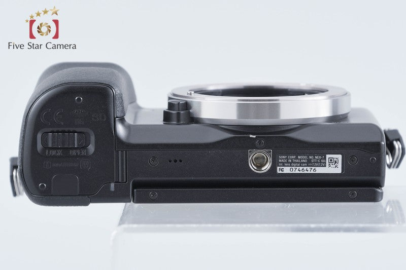 Sony α NEX-7 Black 24.3 MP Digital Camera Body [Multiple Languages] from Japan