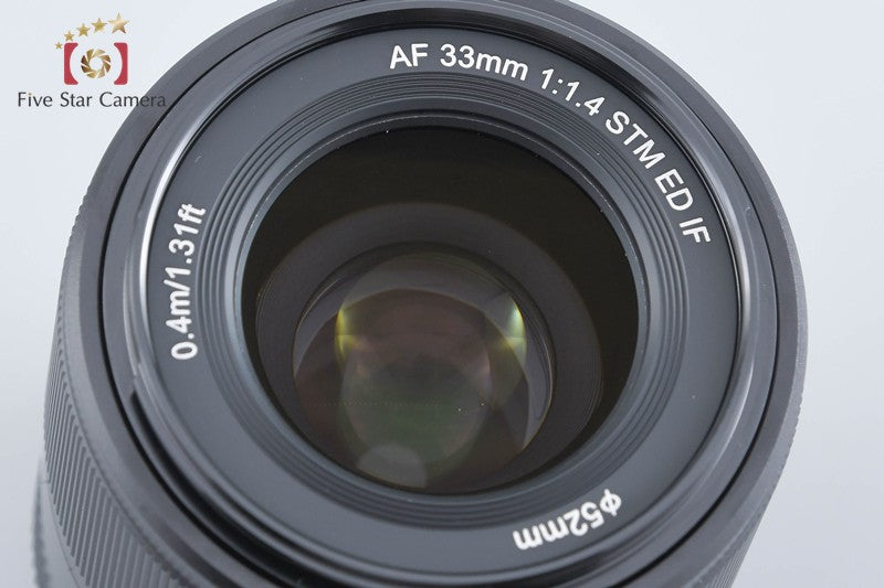 Viltrox AF 33mm f/1.4 STM ED IF for Sony E Mount w/ Box from Japan