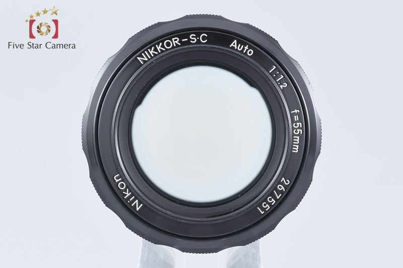 Nikon NIKKOR-S.C Auto 55mm f/1.2 Non Ai Lens from Japan