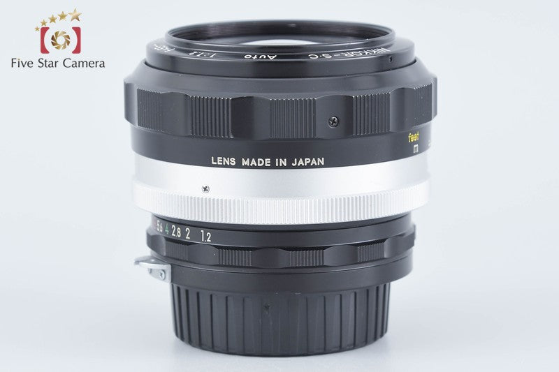 Nikon NIKKOR-S.C Auto 55mm f/1.2 Non Ai Lens from Japan